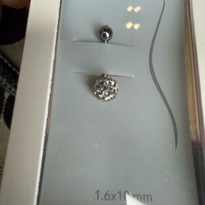 Silver Piercing Stud